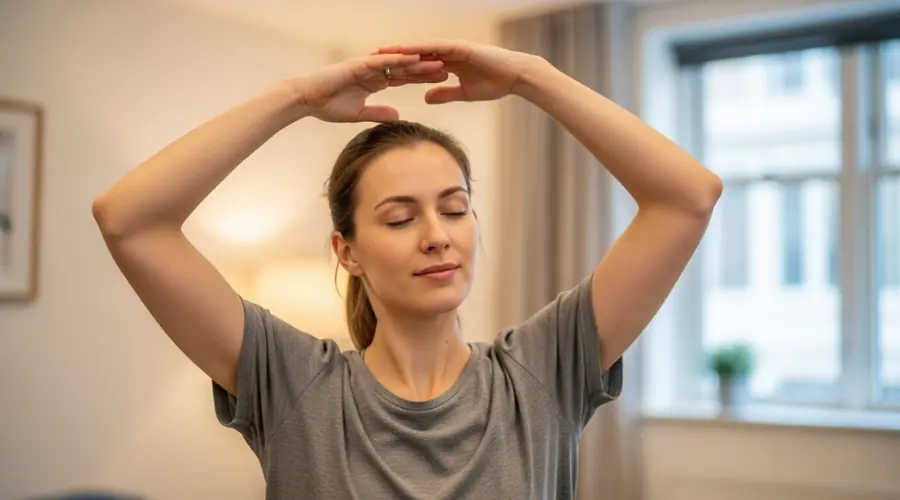 Post-treatment arm movement improvement