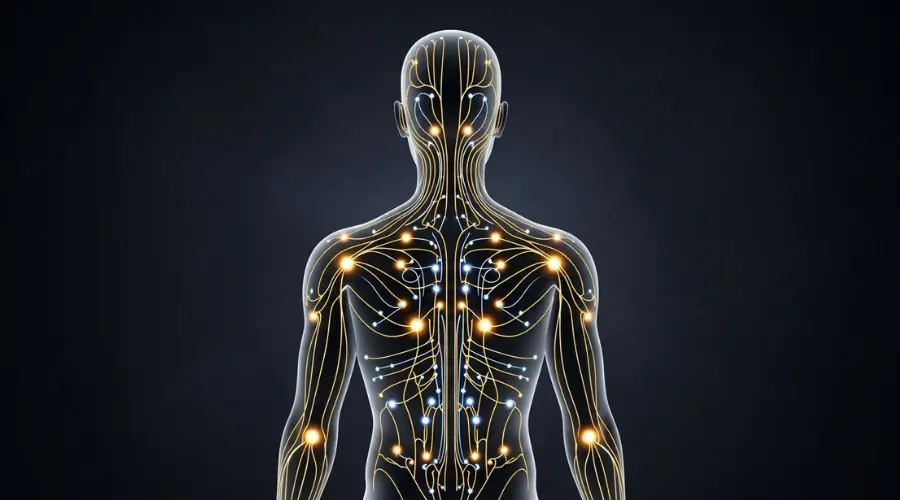 Acupuncture meridian diagram for dry needling vs. acupuncture